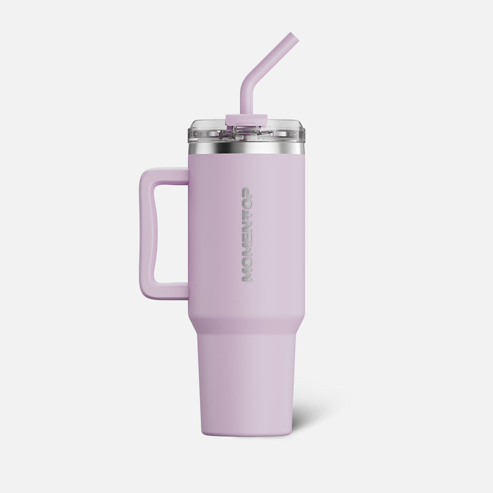 40oz SPORT TUMBLER WITH SIDE HANDLE MOMENTOP™|  COOL PINK